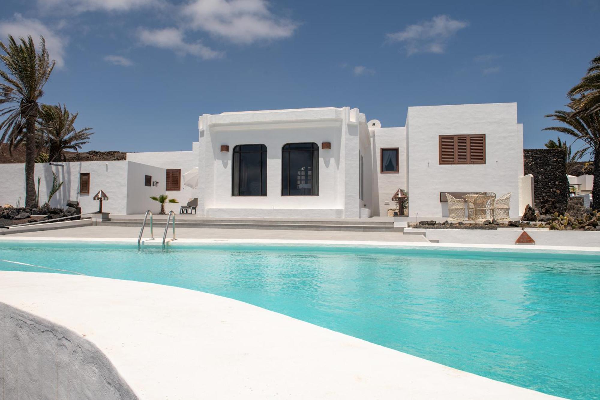 Villa Blanca Nudist Place Charco del Palo Luaran gambar