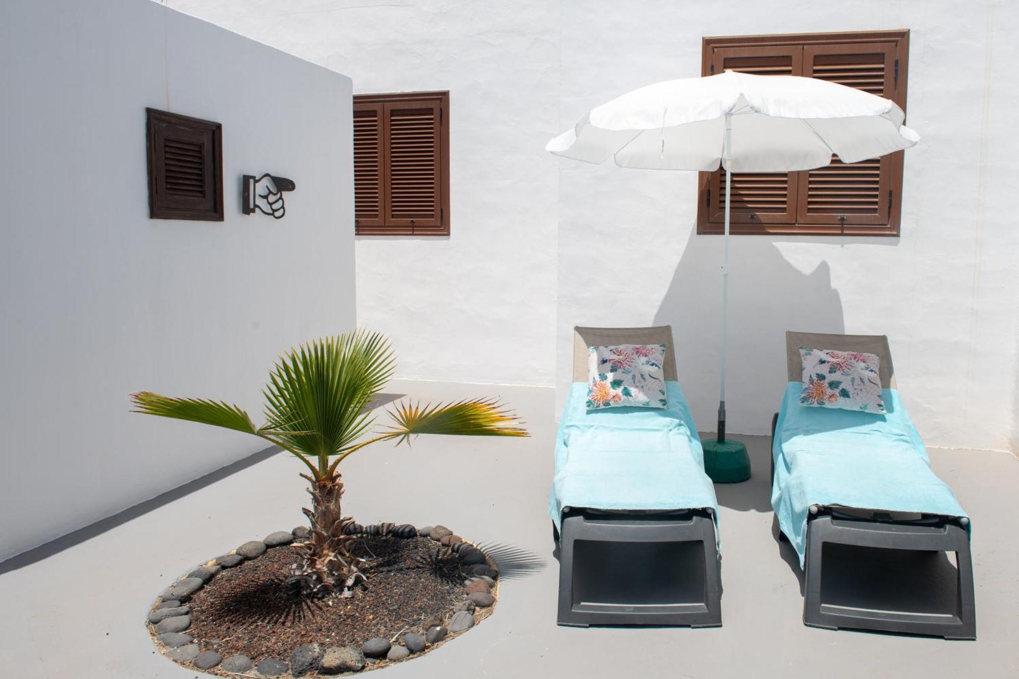 Villa Blanca Nudist Place Charco del Palo Luaran gambar